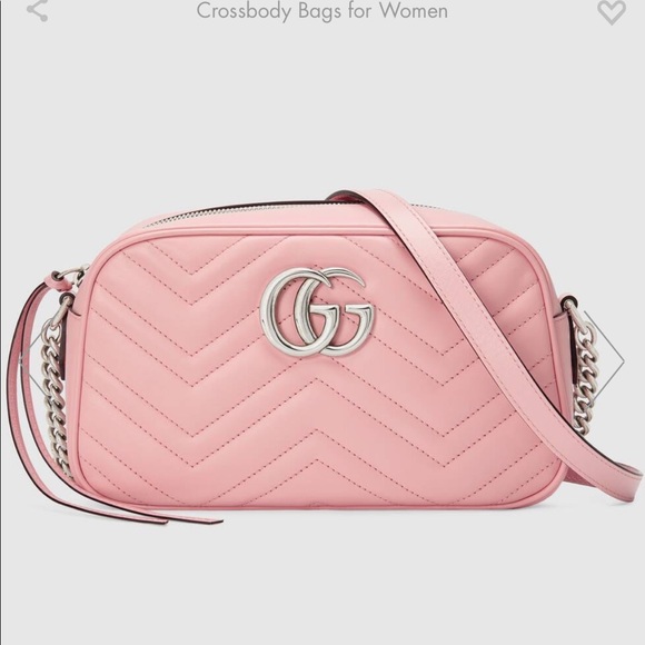 Gucci Handbags - ONE DAY SALE! GG Marmont Pink Shoulder Bag